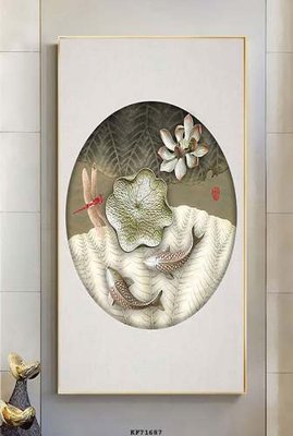 File tranh gốc File tranh hiện đại pha lê gương KF71687 (bản quyền) Filetranh.com