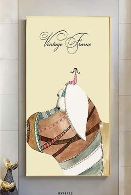 Ảnh gốc File tranh hiện đại pha lê gương KF71712 (nét căng) in mica