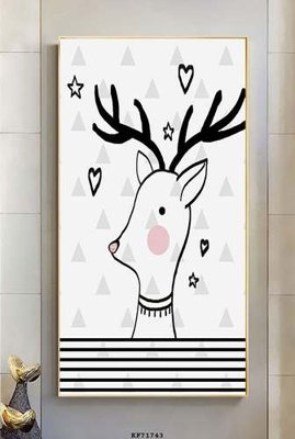 File tranh in mica File tranh hiện đại pha lê gương KF71743 (độ phân giải cao)