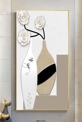 File tranh gốc File tranh hiện đại pha lê gương KF71773 chủ đề hiện đại