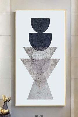 File tranh File tranh hiện đại pha lê gương KF71799 (bản gốc) treo tường