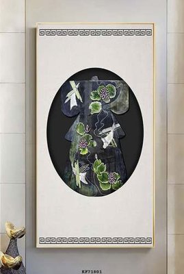 Chi tiết file tranh tráng gương File tranh hiện đại pha lê gương KF71801 (ảnh gốc)