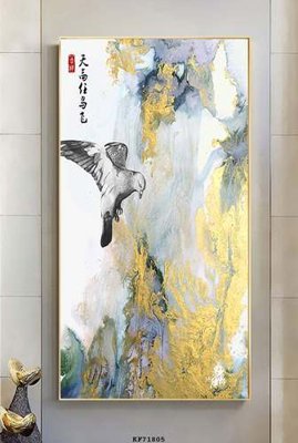 Tệp tin gốc File tranh hiện đại pha lê gương KF71805 (chất lượng cao) File tranh hiện đại pha lê gương KF71805