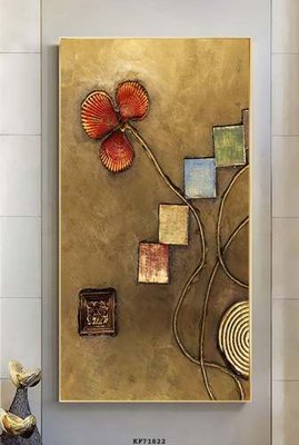 File gốc File tranh hiện đại pha lê gương KF71822 (in lụa) tranh phong thủy