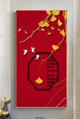 File tranh File tranh hiện đại pha lê gương KF71828 (bản gốc) in canvas