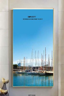 File gốc File tranh hiện đại pha lê gương KF71846 (trang trí) cho phòng khách