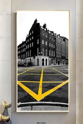 File tranh File tranh hiện đại pha lê gương KF71891 (bản gốc) treo tường