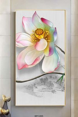 File gốc File tranh hiện đại pha lê gương KF71905 (chủ đề hiện đại) trang trí