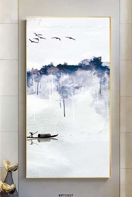 File in ấn File tranh hiện đại pha lê gương KF71927 (bản gốc) sắc nét