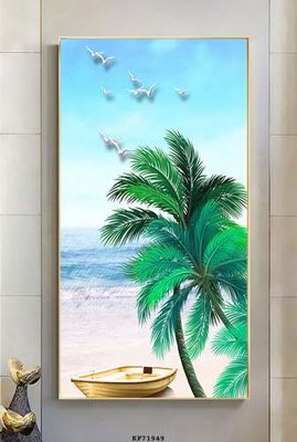 File gốc File tranh hiện đại pha lê gương KF71949 (bản quyền) cho in ấn