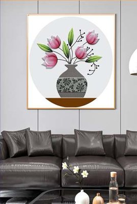 Tải file gốc File tranh hiện đại pha lê gương KF71993 dùng cho in ấn