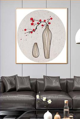 File gốc File tranh hiện đại pha lê gương KF72006 (trang trí) phòng trẻ em