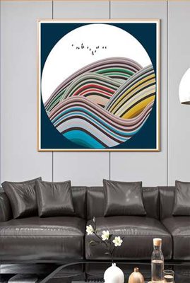 File gốc File tranh hiện đại pha lê gương KF72014 (thiết kế) cho in ấn