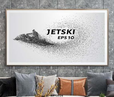 File gốc File tranh hiện đại pha lê gương KF72026 (cho in ấn) độc quyền