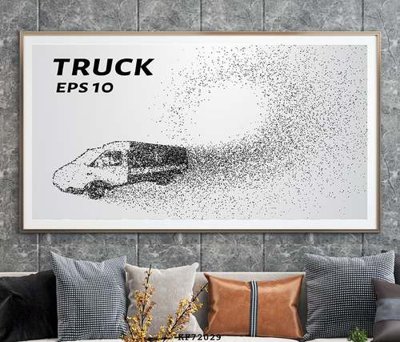 File gốc File tranh hiện đại pha lê gương KF72029 (in mica) làm bảng hiệu