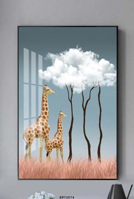 File PSD File tranh hiện đại pha lê gương KF72074 (nguyên bản) cho thiết kế