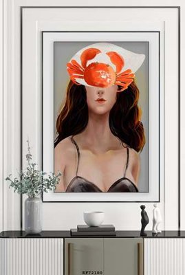 File gốc File tranh hiện đại pha lê gương KF72100 (cho in 3D) độc đáo