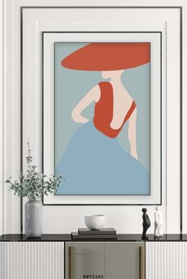 File ảnh File tranh hiện đại pha lê gương KF72101 (gốc) dùng in Pano