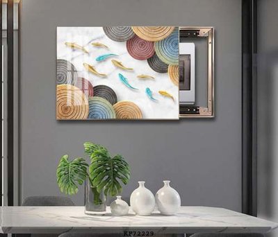 File PSD File tranh hiện đại pha lê gương KF72229 (gốc) cho designer