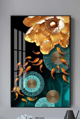 Chi tiết file gốc File tranh hiện đại pha lê gương KF72230 (cho in tráng gương)