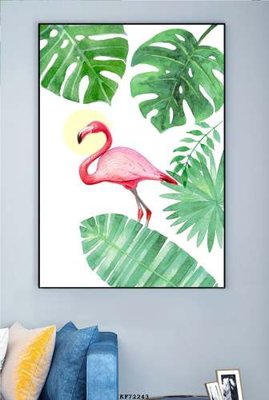 Ảnh gốc File tranh hiện đại pha lê gương KF72243 (nét căng) in mica