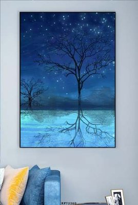 File gốc File tranh hiện đại pha lê gương KF72260 (in 3D) nghệ thuật