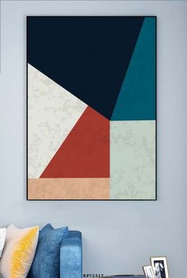 Hình ảnh file gốc in trần nhà File tranh hiện đại pha lê gương KF72317