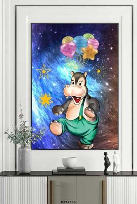 File ảnh File tranh hiện đại pha lê gương KF72333 (gốc) trang trí khách sạn