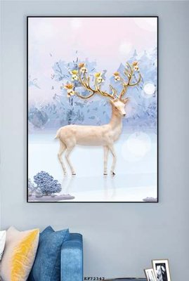 File gốc in ấn File tranh hiện đại pha lê gương KF72342 (sẵn sàng tải về)