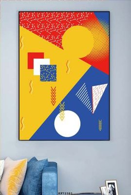 Ảnh mô tả file gốc in mica File tranh hiện đại pha lê gương KF72381