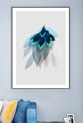 File gốc File tranh hiện đại pha lê gương KF72478 (in lụa) hoa văn cổ điển