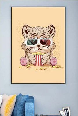 File gốc File tranh hiện đại pha lê gương KF72490 (PNG) không nền chất lượng