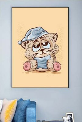 File tranh File tranh hiện đại pha lê gương KF72495 (bản gốc) in lụa 3D