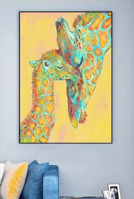 File in ấn File tranh hiện đại pha lê gương KF72586 chuyên nghiệp