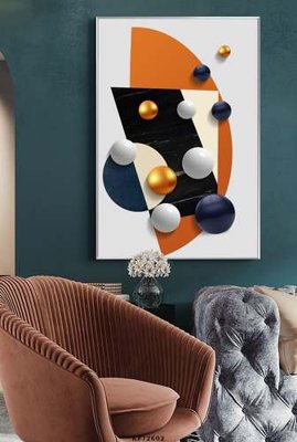 File tranh File tranh hiện đại pha lê gương KF72602 (ảnh gốc) in trần nhà