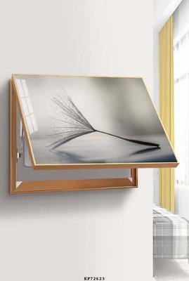 Tải file gốc in lụa File tranh hiện đại pha lê gương KF72623 siêu nét