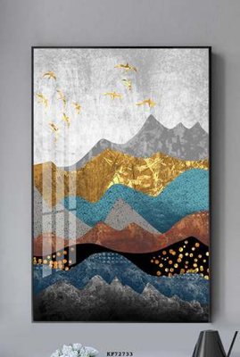 Download file File tranh hiện đại pha lê gương KF72733 (gốc) in mica ốp bếp