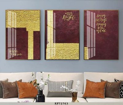 File tranh File tranh hiện đại pha lê gương KF72763 (gốc) chủ đề động vật