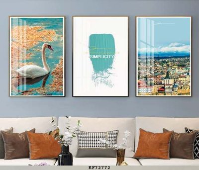 File PSD File tranh hiện đại pha lê gương KF72772 (chất lượng in ấn)