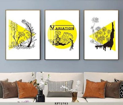 File tranh gốc in trần nhà File tranh hiện đại pha lê gương KF72783 3D