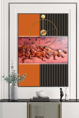 File gốc File tranh hiện đại pha lê gương KF72848 (phong cách) cổ điển