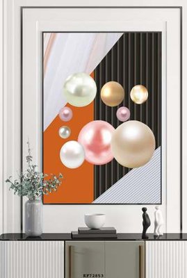 File ảnh File tranh hiện đại pha lê gương KF72853 (gốc) in quảng cáo ngoài trời