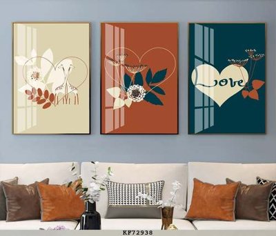 File gốc File tranh hiện đại pha lê gương KF72938 (in 3D) nghệ thuật