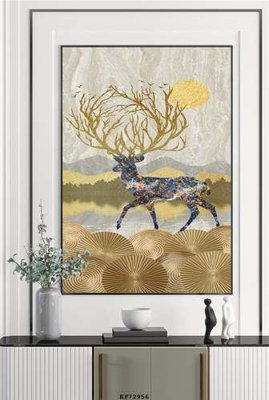 File tranh File tranh hiện đại pha lê gương KF72956 (ảnh gốc) chi tiết rõ ràng