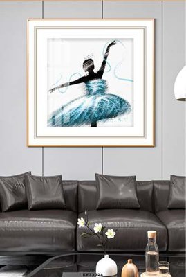 File tranh quảng cáo File tranh hiện đại pha lê gương KF73024 (download file gốc)