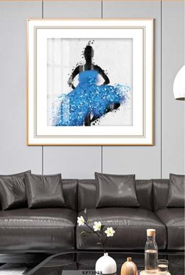 File in mica File tranh hiện đại pha lê gương KF73029 (ảnh gốc) đẹp