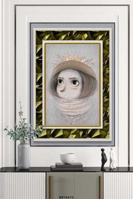 File tranh File tranh hiện đại pha lê gương KF73075 (ảnh gốc) độc quyền