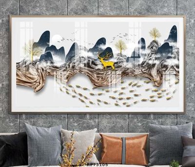 File gốc in ấn File tranh hiện đại pha lê gương KF73105 (sẵn sàng tải về)