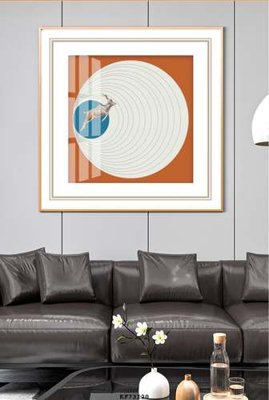 Ảnh gốc File tranh hiện đại pha lê gương KF73120 (độ nét cao) in tráng gương