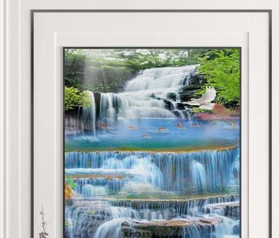 File PSD File tranh hiện đại pha lê gương KF73152 (nguyên gốc) chất lượng cao